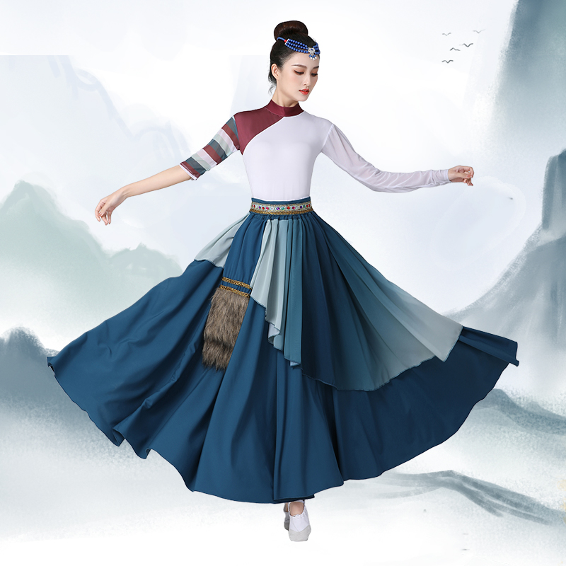 演出藏族舞蹈广场舞艺考23新款