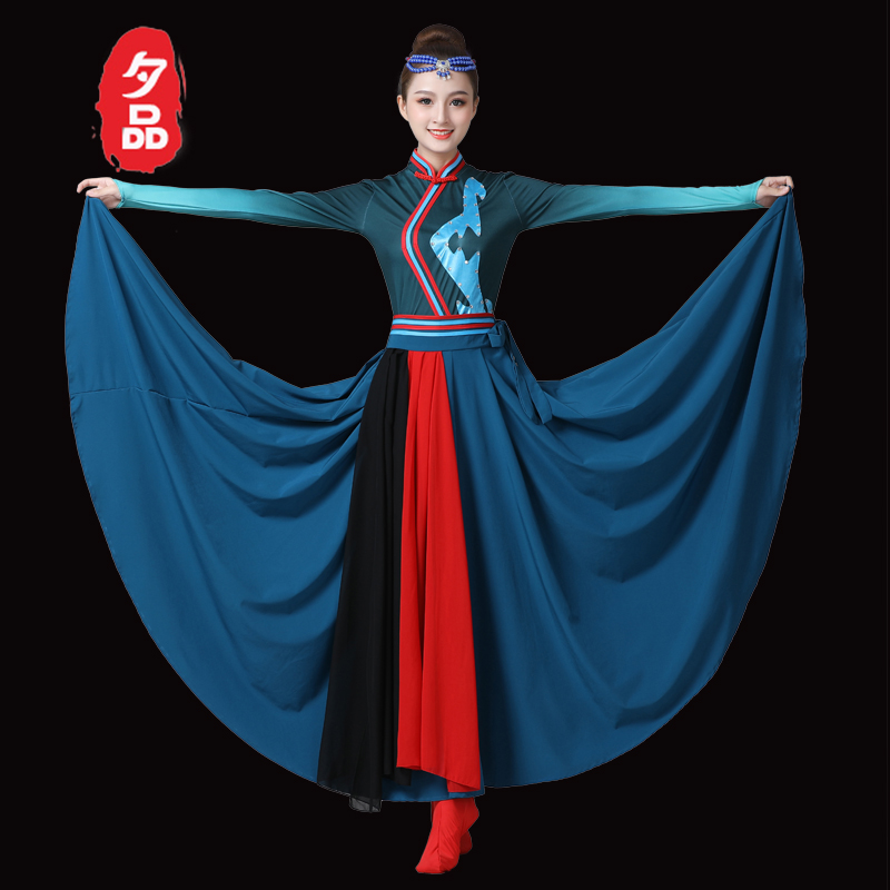 蒙古少数民族现代鸿雁套装