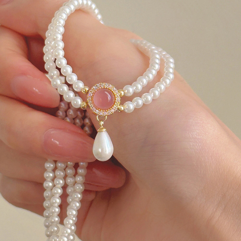 s尚美伯爵海蓝宝玉髓珍珠