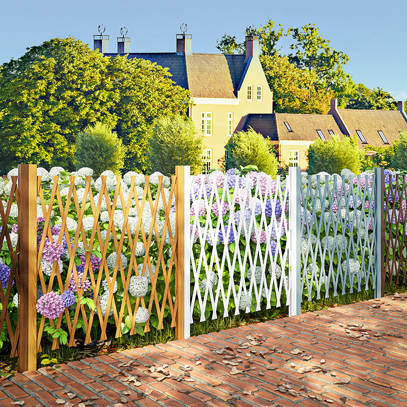 防腐木栅栏户外草坪围栏菜园篱笆