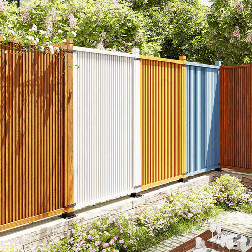 户外花园实木围栏木栅栏庭院篱笆