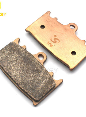 适用川崎 GPZ500S ZZ-R500 ZX6R 600 90-97年 前刹车片前轮碟刹皮