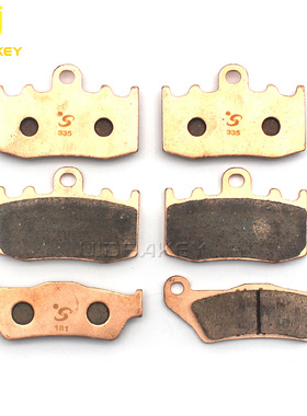 适用宝马R1200GS ADV油鸟R1200S/ST/RT 摩托车前刹车片后轮碟刹皮