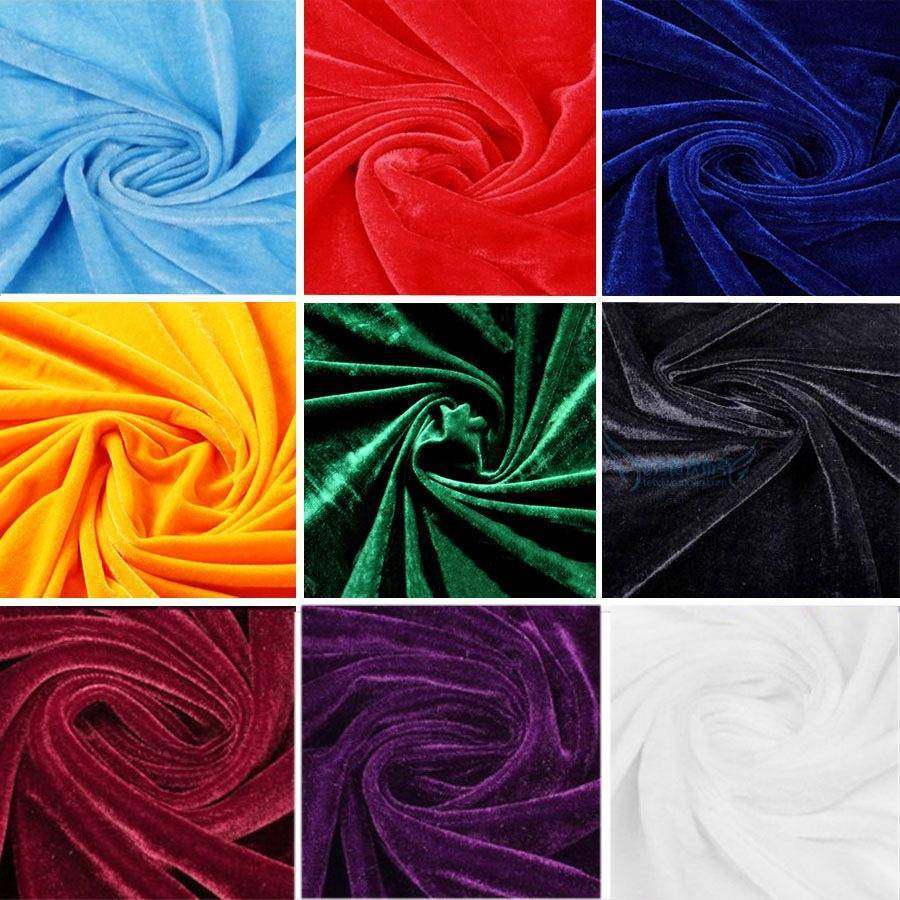 金丝绒红色婚庆会议桌布加厚拍照舞台直播吸光背景布丝绒布