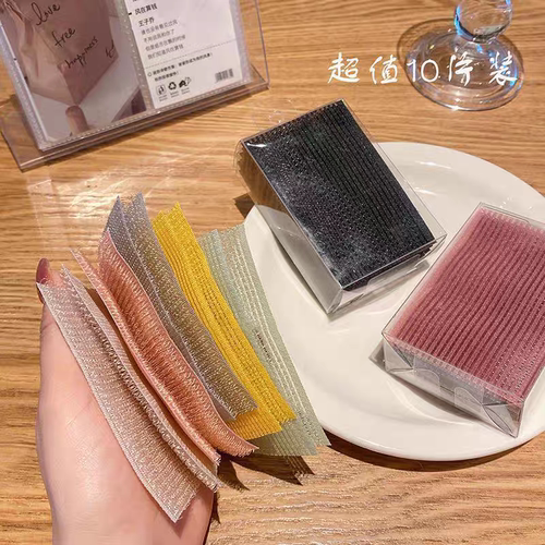 网红刘海贴发帖10片无痕魔术贴头饰女夏季发粘碎发贴头贴粘发发饰