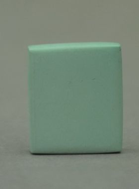 松石苑  原矿绿松石吊牌戒面  镶嵌  戒指（1.9克）
