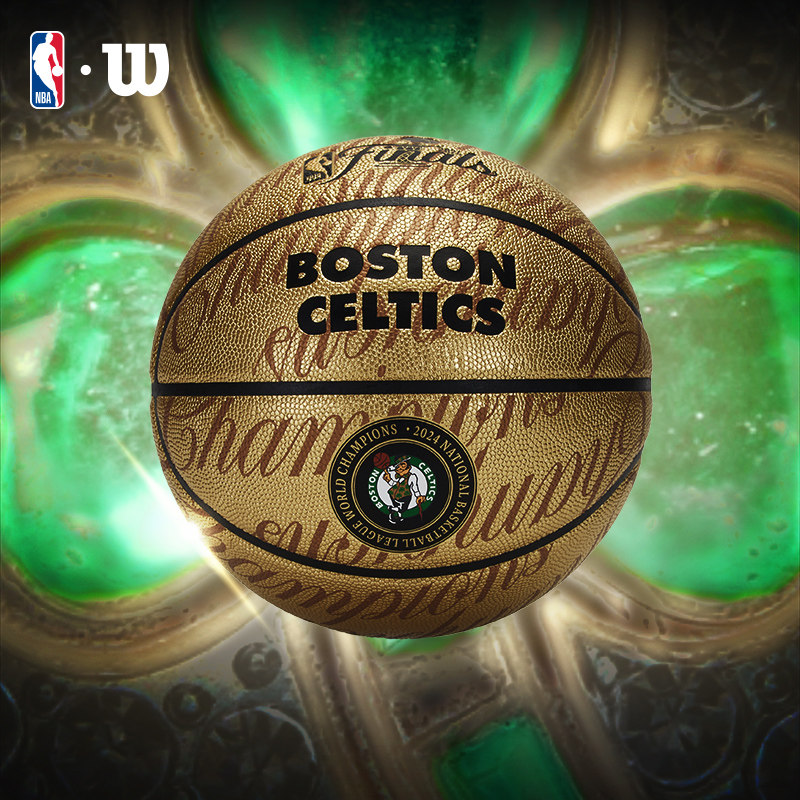 Wilson威尔胜篮球NBA2024总决赛冠军球凯尔特人7号球收藏纪念篮球
