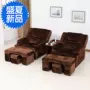 Điện 1 di chuyển tay vịn nâng chân tắm hơi tắm hơi sofa massage giường chân ghế tắm móng tay đẹp giải trí phòng chờ kết hợp ghế - Phòng tắm hơi / Foot Bath / Thể hình giường mát xa toàn thân