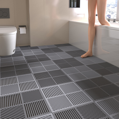 特厚浴室防滑垫PVC卫生间沐浴间厕所地垫脚垫镂空洗澡洗手间防水