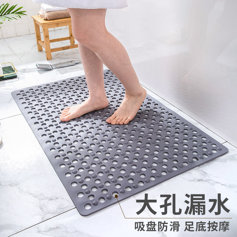 浴室防滑垫淋浴洗澡浴缸卫生间厕所脚垫子防水家用沐浴防摔地垫