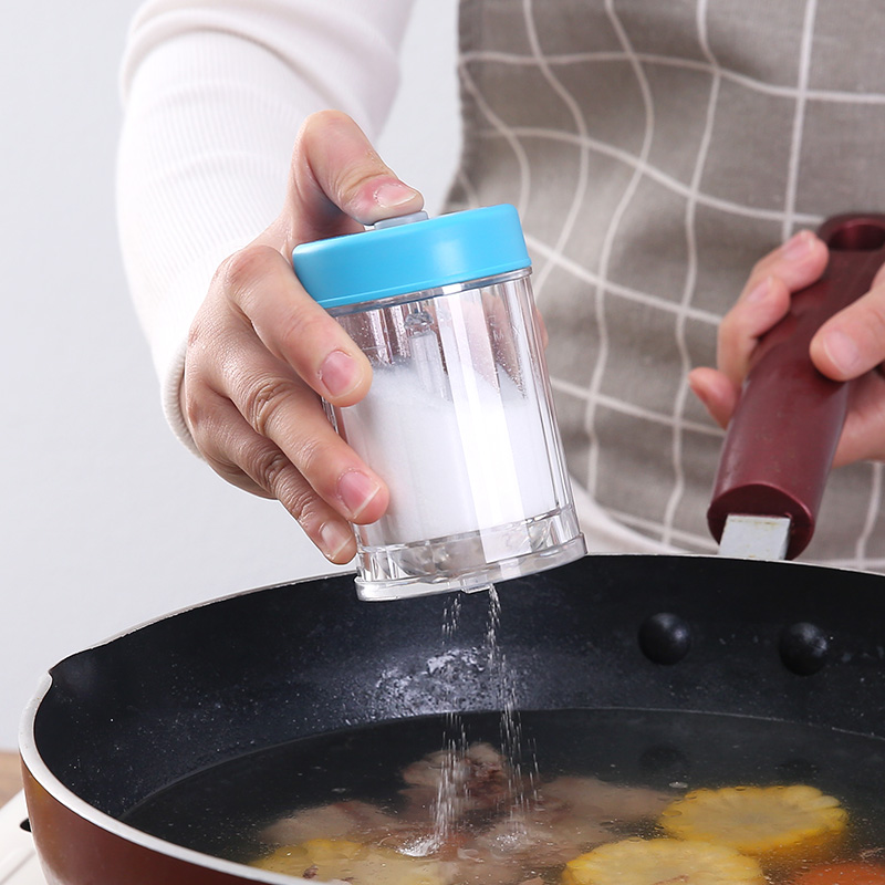 Salt shaker Push Quantitative household Salt kitchen Flavor Jar Salt spoon Casterin the Kitchen/Cooking utensils , Kitchen Gadgets/Kitchen storage , Storage jars/Kitchen storage containers , Seasoning bottles  category - from Buy2taobao.com to provide professional Taobao agent buy service