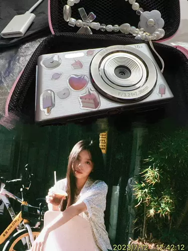 Цифровая камера для школьников, ретро карточки