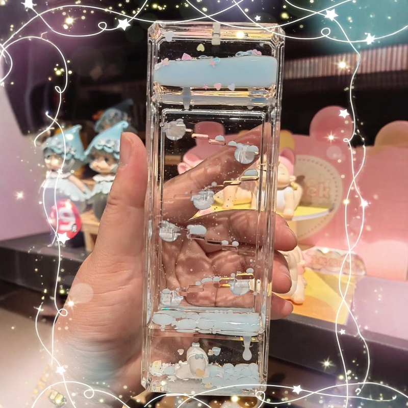 超可爱的油滴沙漏的哇！好可爱