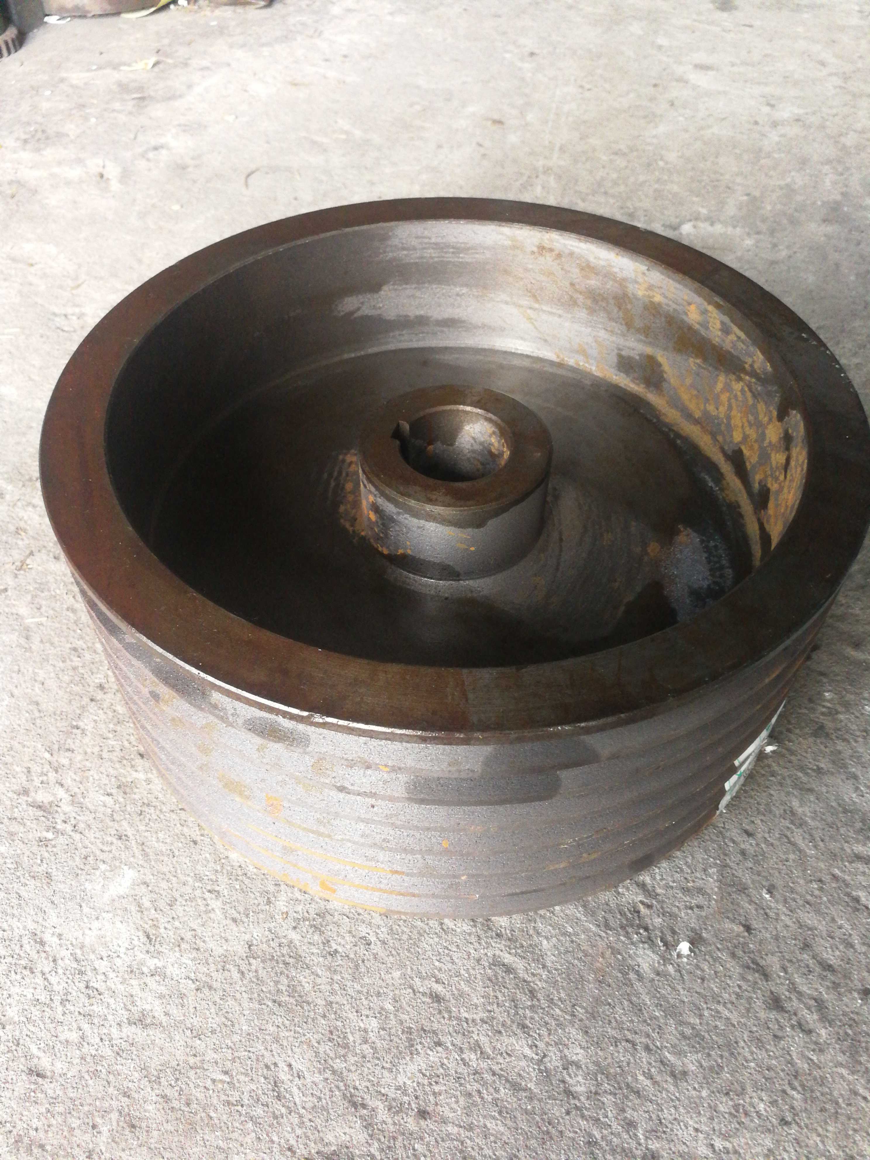 机床沈阳中捷T68镗床皮带轮，外径280 内孔40 高度120 7槽配件