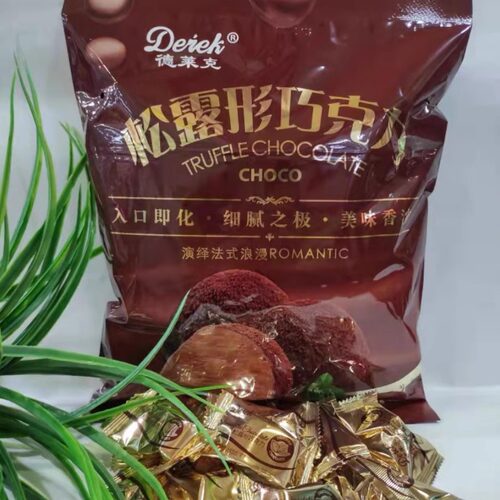 松露形巧克力德莱克500g袋礼物