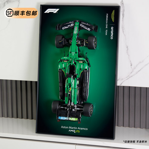 42240马丁F1积木上墙展示相框
