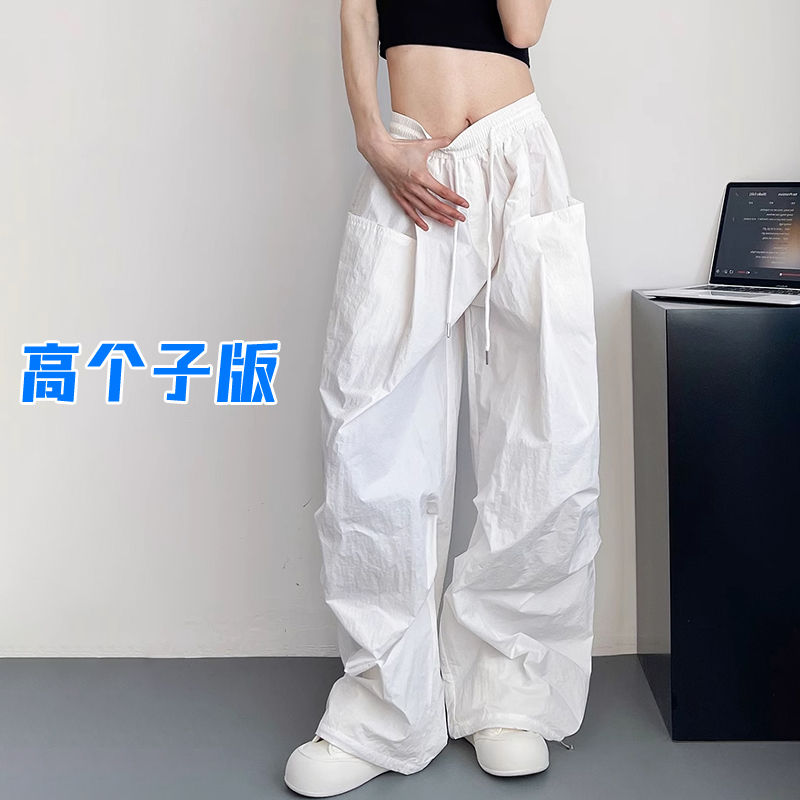 冰丝速干工装裤女夏季薄款