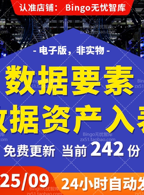 企业数字化转型数据要素数据资产入表新质生产力数据治理方案报告