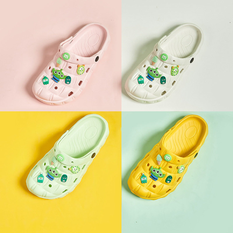 SUMMER EVA HOLE SHOES BEACH NON-SLIP TOE SHOES NURSE TO WORK WOMENS SHOES TWO BREATHABLE COUPLE SANDALS