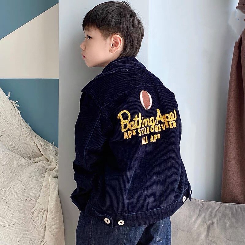 26秋冬儿童日系夹克童装卡通字母灯芯绒外套男童时髦洋气上衣潮,童装/婴儿装/亲子装,普通外套,淘宝优惠券,粉丝福利购,淘宝优惠卷