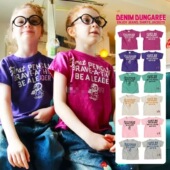 T恤DD同款 男童女童夏装 短袖 日系潮牌企鹅刺绣中大童纯棉儿童上衣