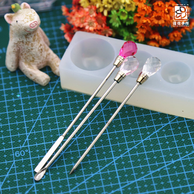 滴胶胶搅拌勺搅拌棒甲油搅拌针调胶棒流沙热缩片滴胶配件混合工具