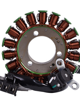 适用川崎忍者400 ER/EX/Z400异兽KLE300摩托车点火线圈磁电机线圈