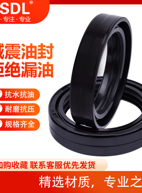 适配雅马哈TDR125铃木VS600 750 800 900摩托车配件前叉减震油封