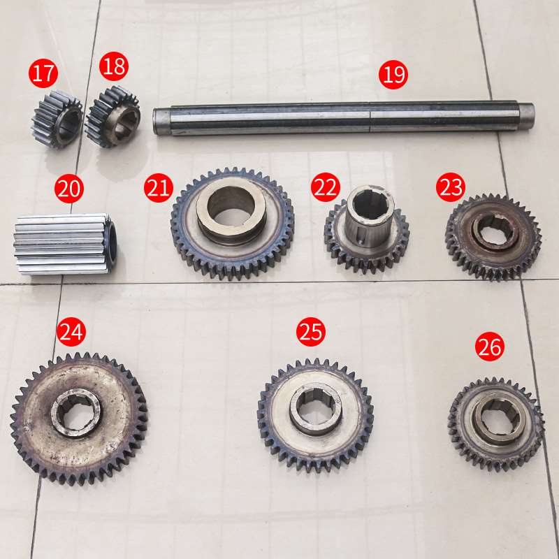 C5116E立车齿轮5112机床变数箱配件齐齐哈尔5225瓦房店花键轴拨叉