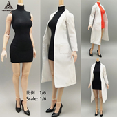 6兵人高领打底短裙TBL耐操素体通用12寸BJD娃娃衣服6分不染色裙