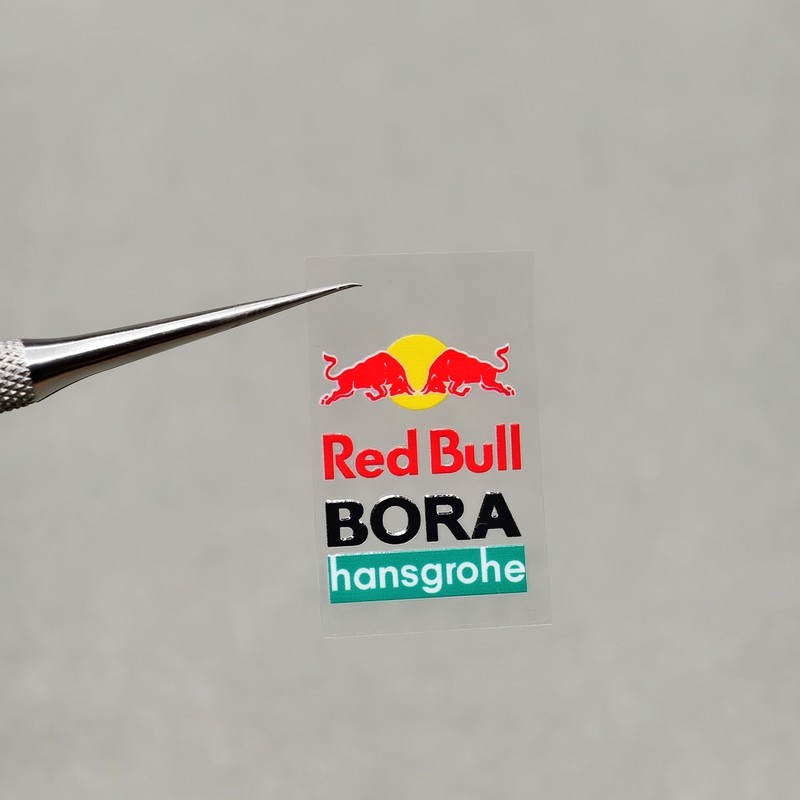 适用于闪电RED BULL BORA 车队公路车超薄贴纸创意周边防水贴纸