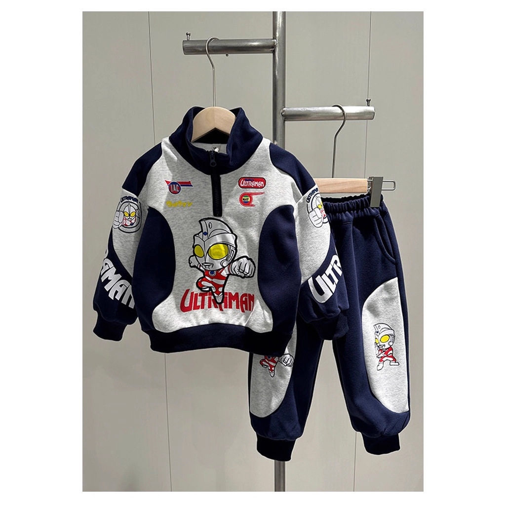 2025儿童装男童春装套装新款小中童春秋季卫衣运动服男孩帅气渐变,童装/婴儿装/亲子装,儿童运动套装,淘宝优惠券,粉丝福利购,淘宝优惠卷