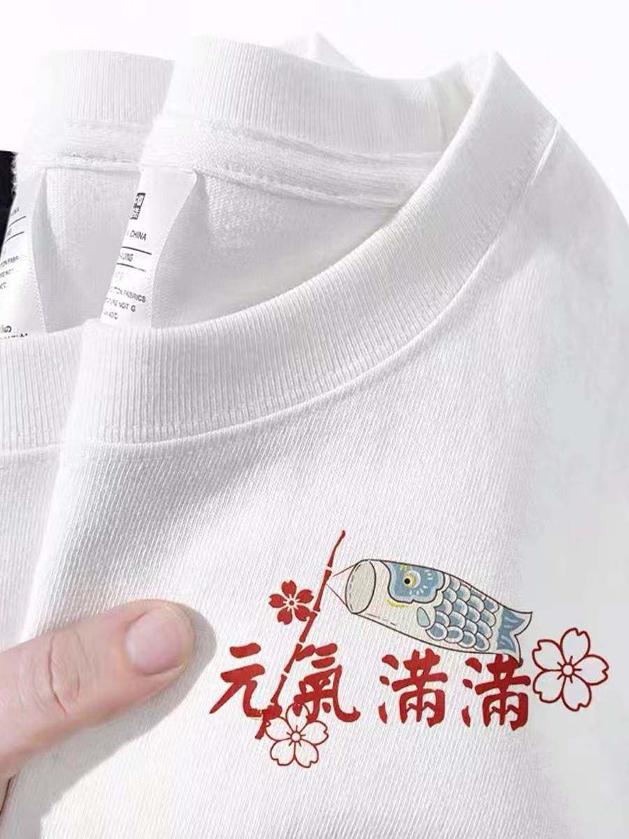 白色纯棉长袖恤女秋冬季