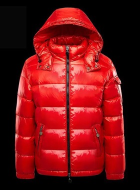 MKK蒙家冬季连帽加厚羽绒服男女保暖加厚外套潮流日韩亮面