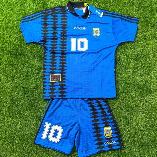 Adidas 三叶草 阿根廷94世界杯官方复刻10号球衣复古足球服短裤