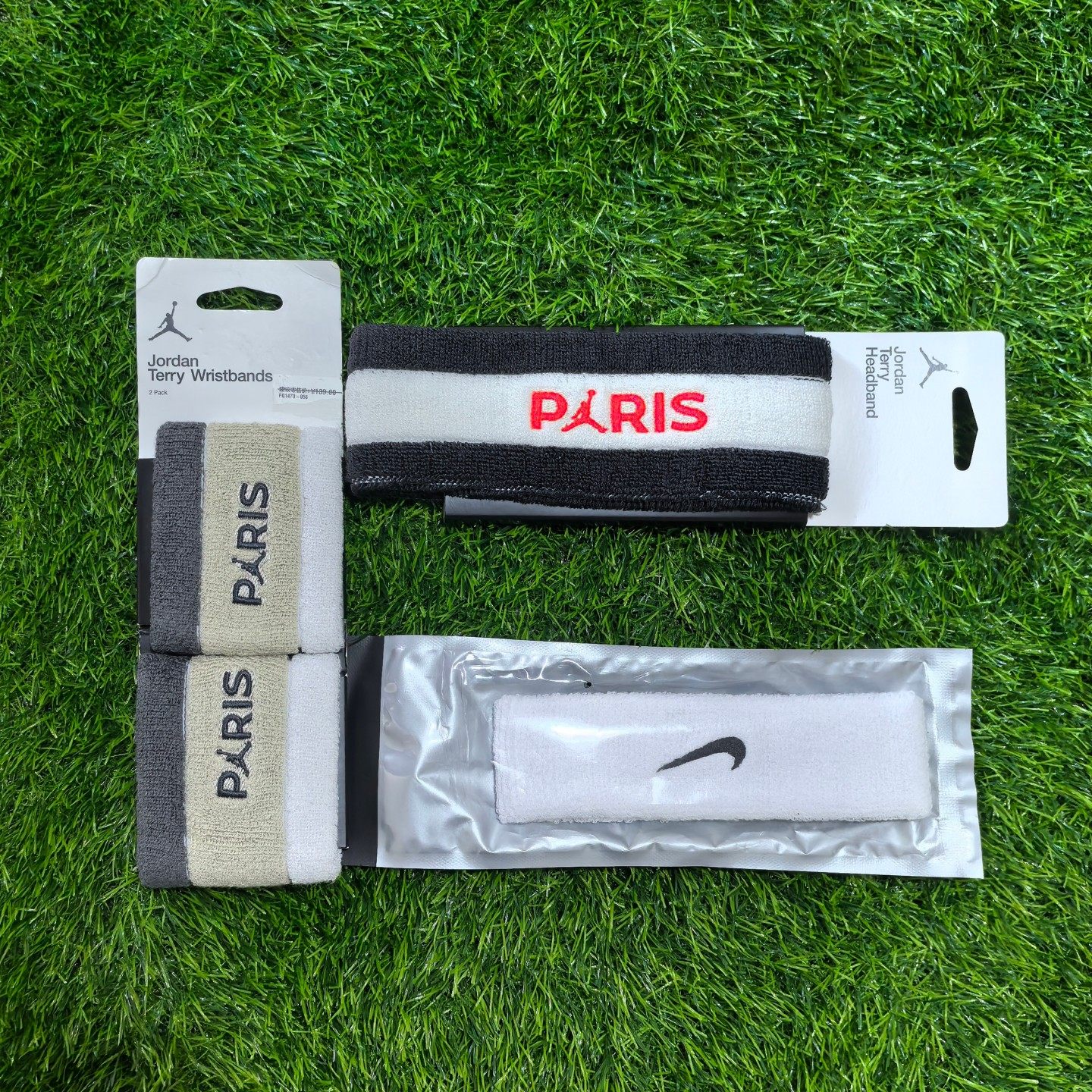 Nike 大巴黎 psg 足球球迷健身运动吸汗发带护腕 FQ1548 ac2285
