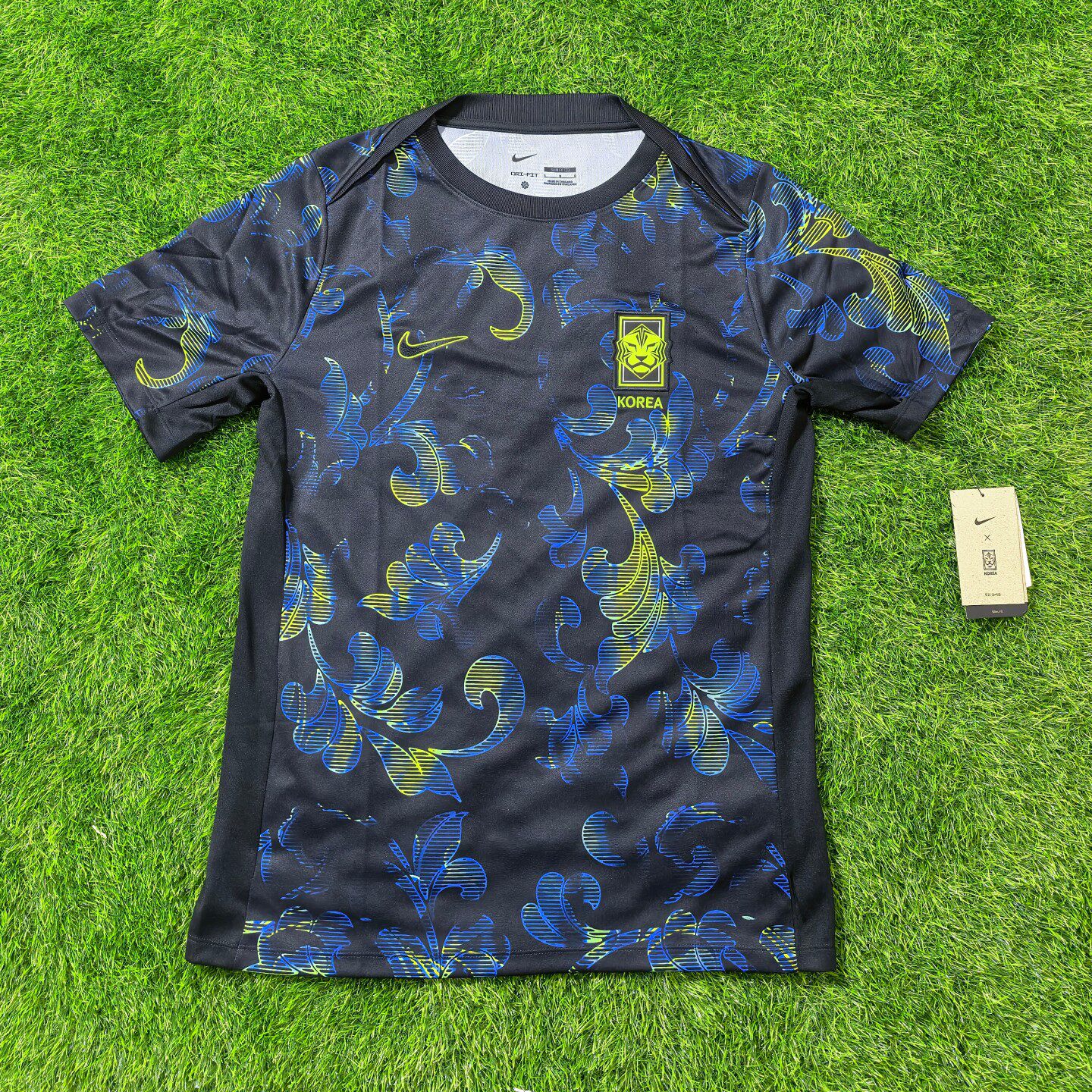 Nike 韩国国家队 短袖训练服球衣速干T恤足球服 fz9715