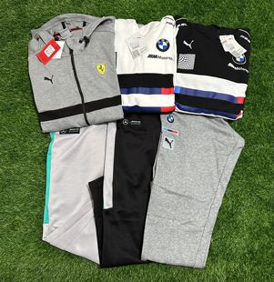 PUMA 法拉利 宝马 奔驰 联名赛车款运动休闲夹克外套卫衣运动长裤