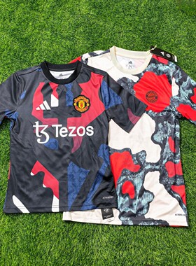 Adidas 曼联 拜仁 大童儿童青少年训练球衣足球服 je6774 jd7146