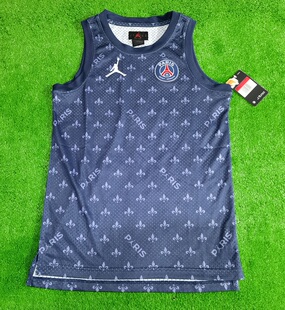 Jordan X 巴黎圣日尔曼 大巴黎大童儿童青少年训练背心无袖足球服
