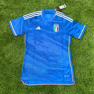 ADIDAS 意大利 2023主场球迷版短袖球衣足球服 HS9895 HS9881