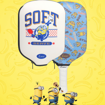 【小黄人联名】Luzz路兹匹克球拍套耐刮耐磨高弹Pickleball保护套