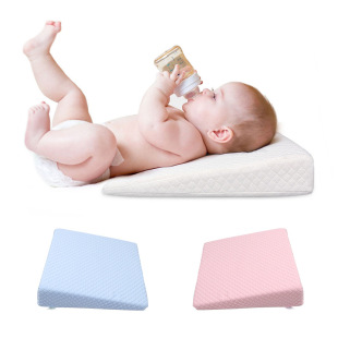 NURSERY PILLOW BABY 新生儿防吐奶哺乳枕斜坡躺垫侧睡垫NEWBORN