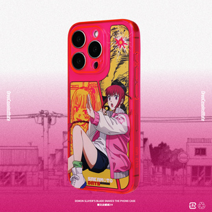 坂本日常手机壳适用iphone16promax陆少糖苹果15pro磨砂13荧光粉色12PRO保护套二次元动漫周边