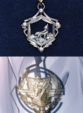 新款现货动漫周边生日项链二次元同款送女友礼物恋与制作人锁骨链