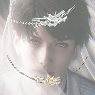 新款高品质恋与深空夏以昼婚戒同款项链吊坠精致独特二次元配饰