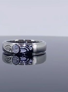 高品质新款现货《世界之外》易遇情人节同款戒指动漫周边指环