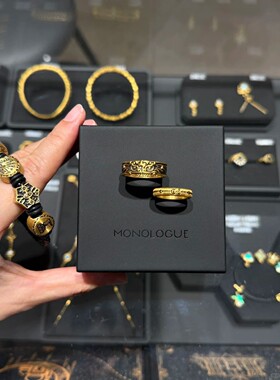 新款高版本青竹学斩神克斯印象戒指复古帅气精致周边指环定制