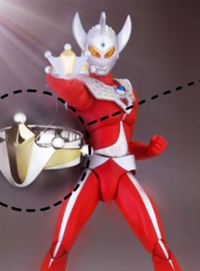 高品质现货新款奥特曼杰克泰罗王子皇冠戒指同款指环饰品