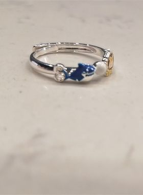 高品质现货孙颖莎王楚钦莎头CP戒指应援周边小众设计指环纪念礼物